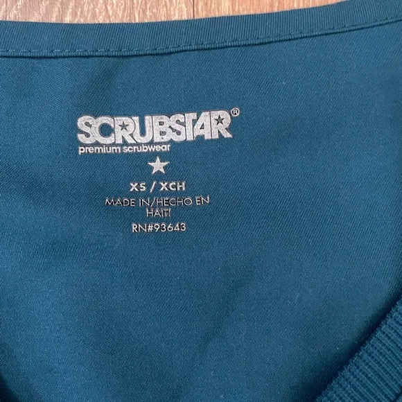 Women’s Scrubstar XS Scrub Top - Picture 3 of 3